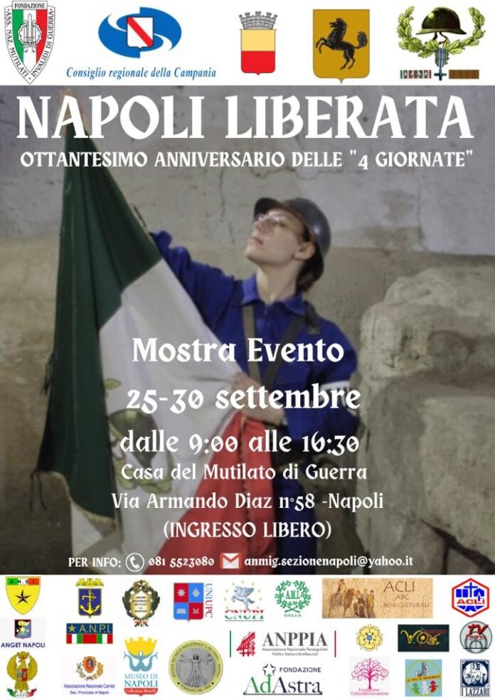 Napoli Liberata Mostre Ed Eventi In Programma Dal 25 Al 30 Settembre