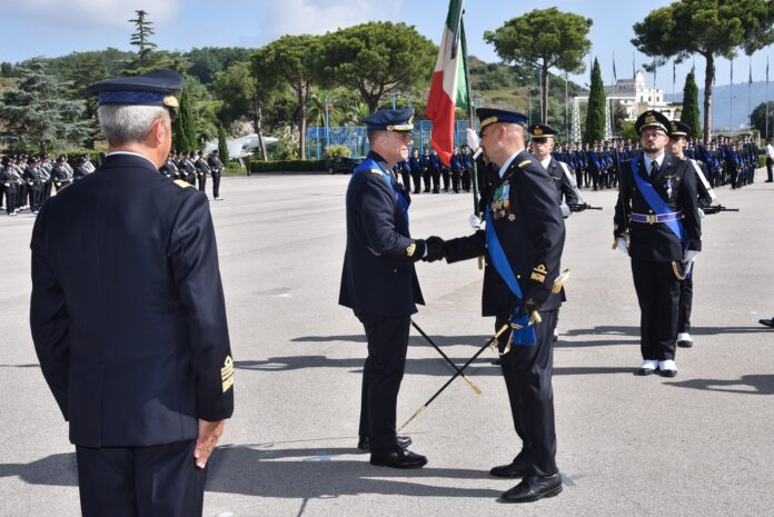 Accademia di Pozzuoli il Generale di Brigata Aerea Luigi Casali