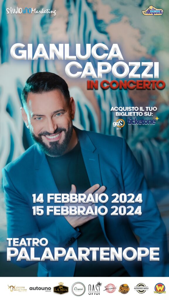 Gianluca Capozzi sold out al Palapartenope per il nuovo concerto