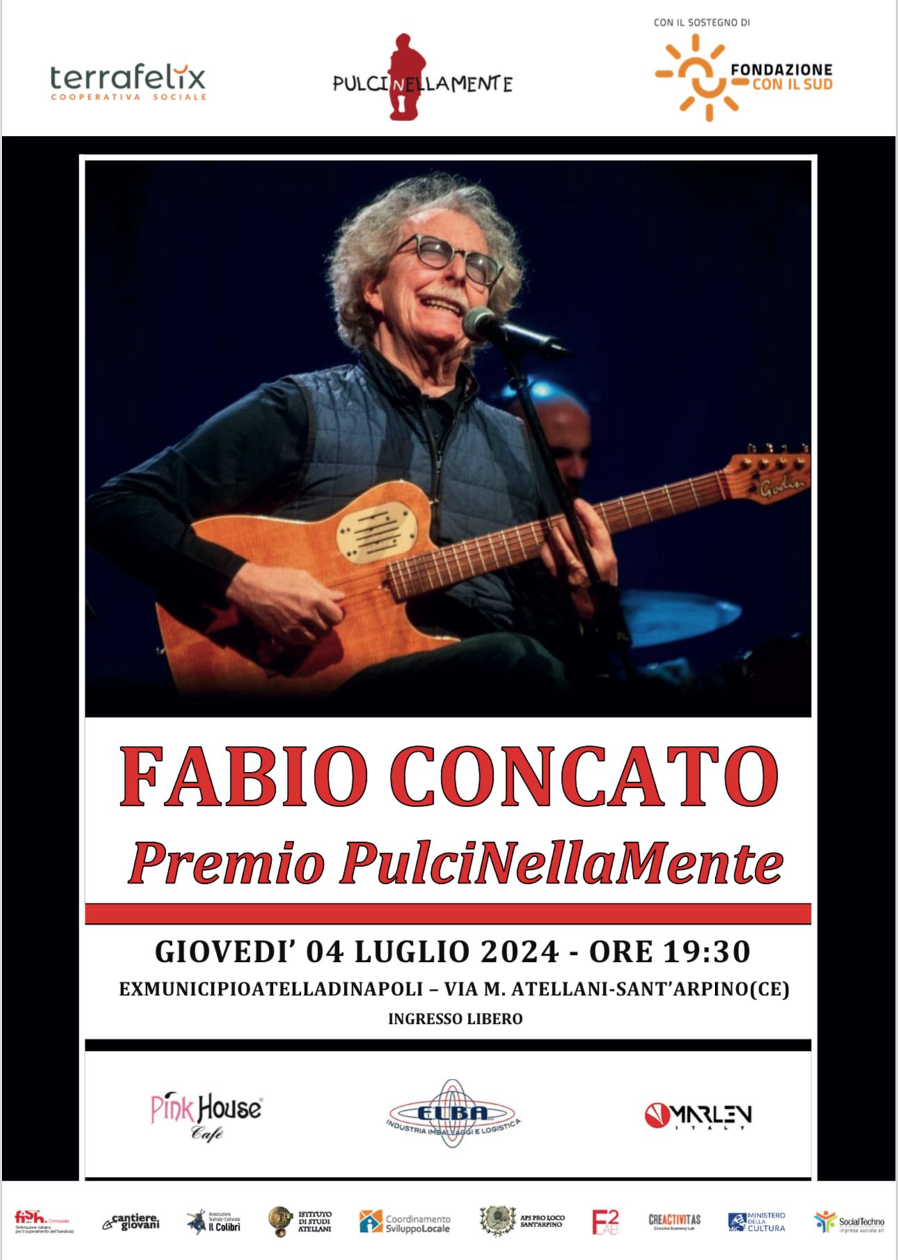 Fabio Concato ospite di PulciNellaMente - Napoli Village - Quotidiano di  Informazioni Online