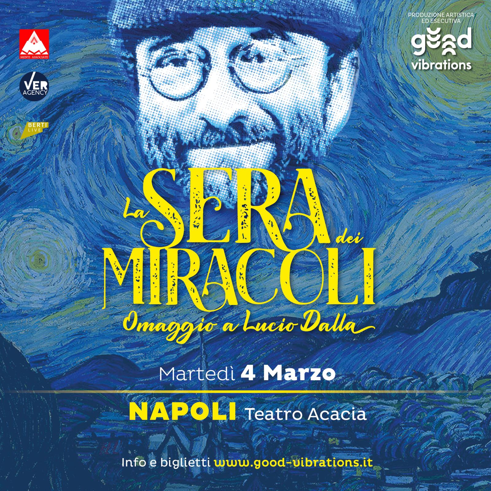 Al teatro Acacia di Napoli in scena "La sera dei Miracoli" - Napoli Village  - Quotidiano di Informazioni Online